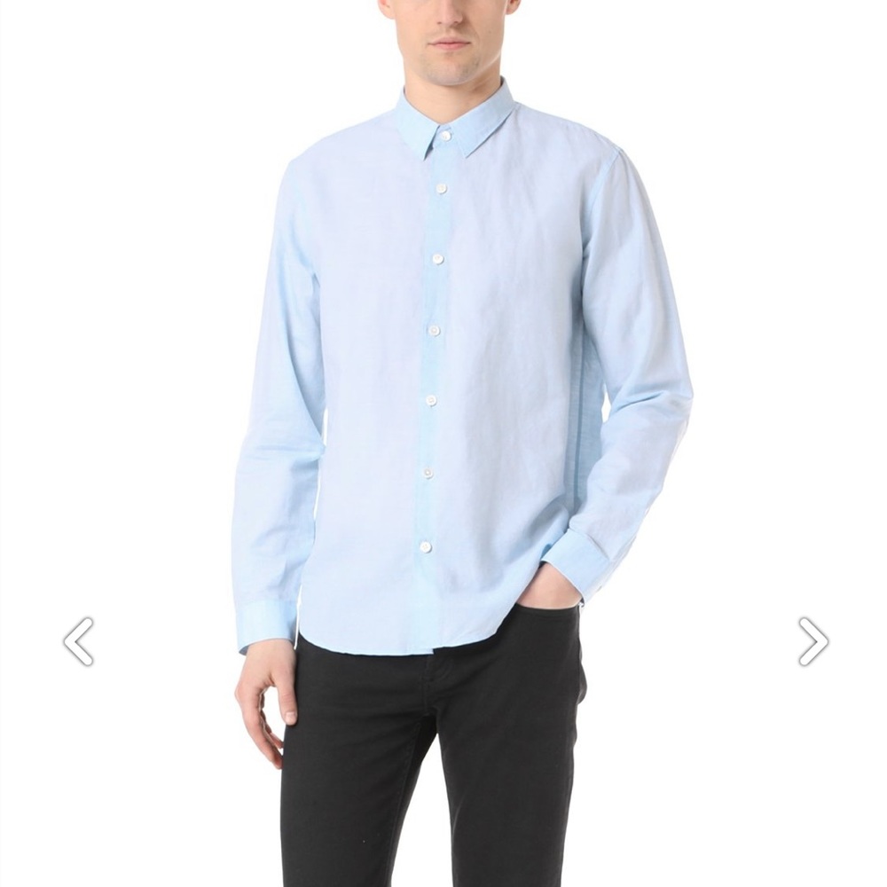 Theory Rammy Np Rotuma Button-down Shirt